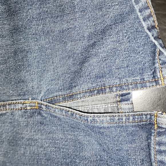 Vintage Jalate Jean Skirt W/lace-up Feature Sz 14 - Picture 5 of 6